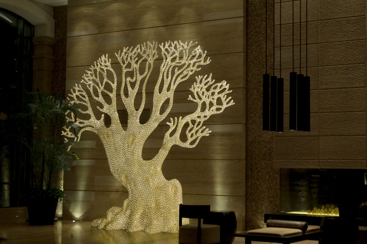 Alberi 3D in resina